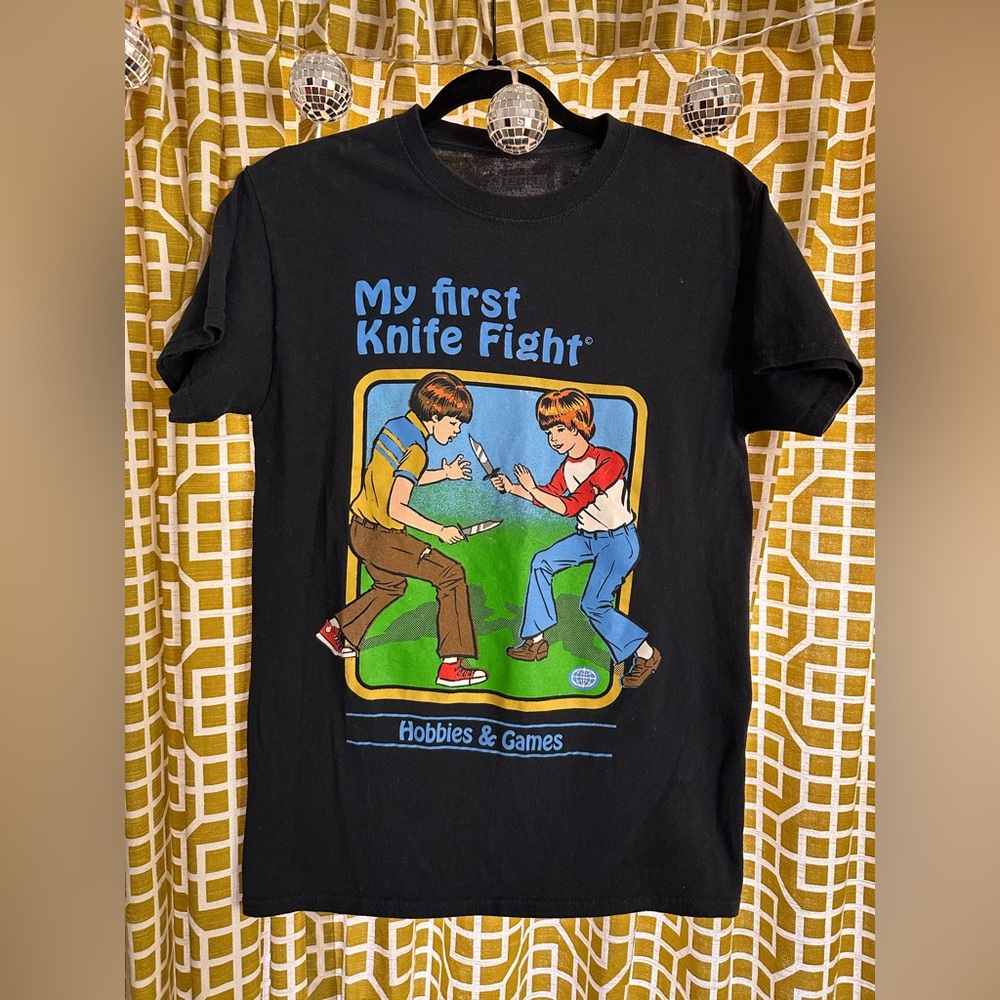 My First Knife Fight t-shirt